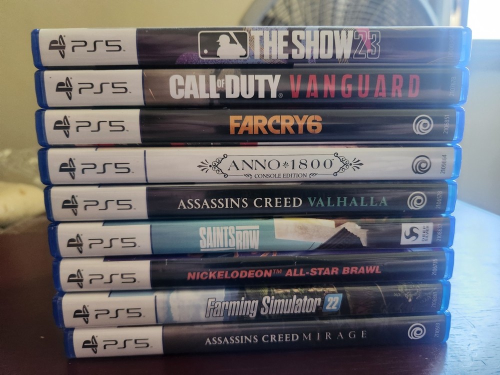 PlayStation 5(PS5) console games lot