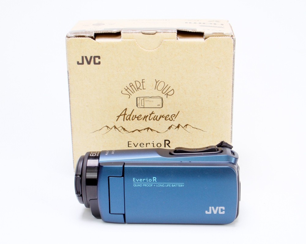 JVC Everio GZ-R480 High Definition, (Blue) Waterproof, Dust Proof