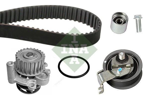 530 0344 30 INA Water Pump + Timing Belt Kit for Audi, Seat, Skoda, VW