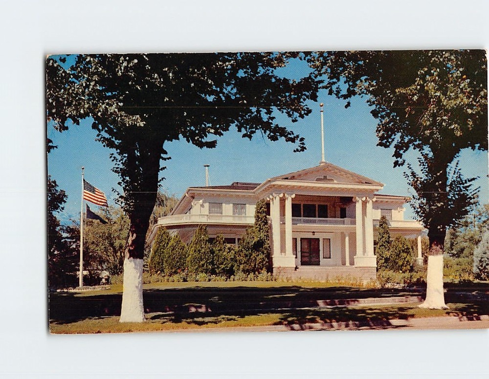 Postcard Governor's Mansion Carson City Nevada USA