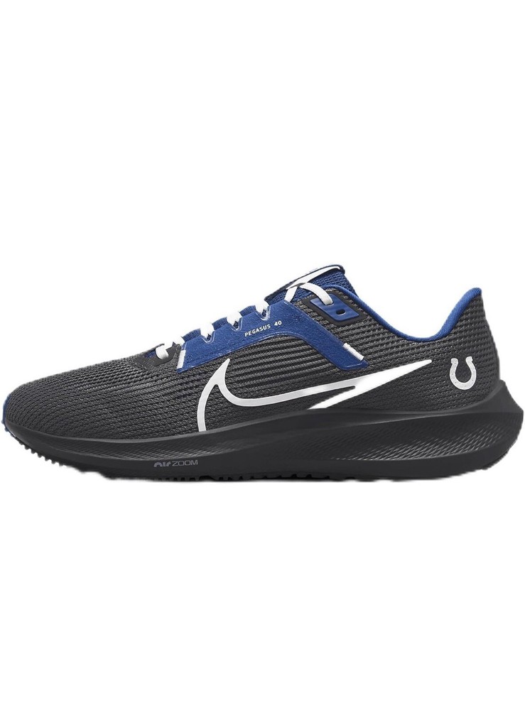 Nike Zoom Pegasus 40 Indianapolis Colts Men's Size 8.5 / 10 Womens DZ5993-001
