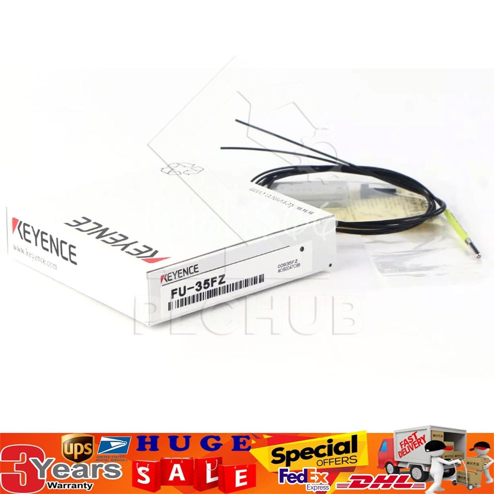 KEYENCE Digital Fiber Optic Sensor FU-35FZ FU35FZ Original New in Box Free Ship