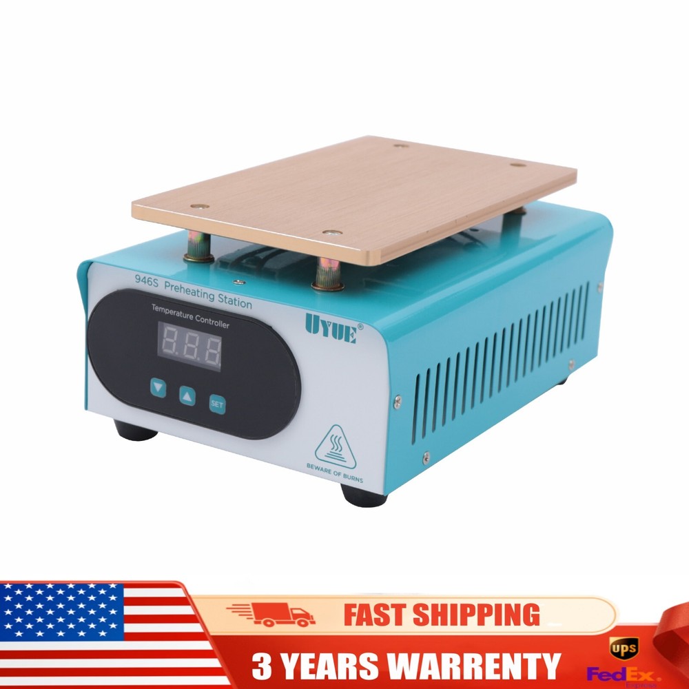 Hot Plate Preheat Repair Heating Station Cell Phone LCD Screen Separator 110V US