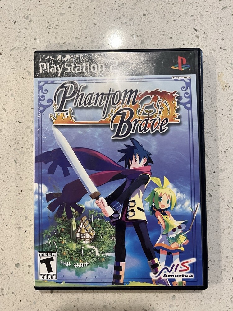 Phantom Brave w/Soundtrack CD (PS2 PlayStation 2, 2004) COMPLETE IN BOX CIB VG