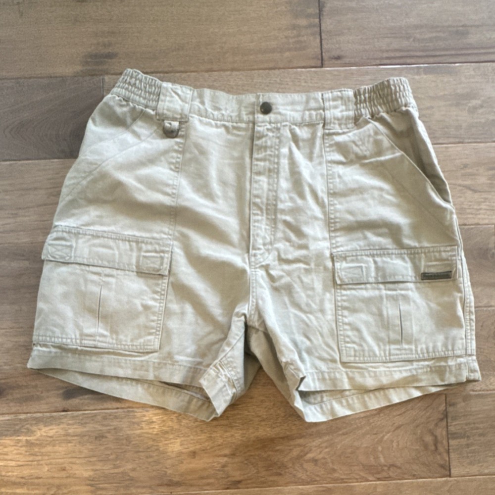Royal Robbins Men's Cargo Shorts Beige Cotton Size 38