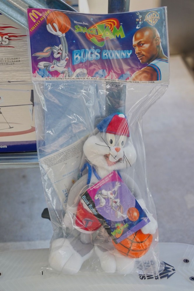 [Rare] Space Jam x Looney Tunes x McDonald's Bugs Bunny Meal Toy 1996 Not