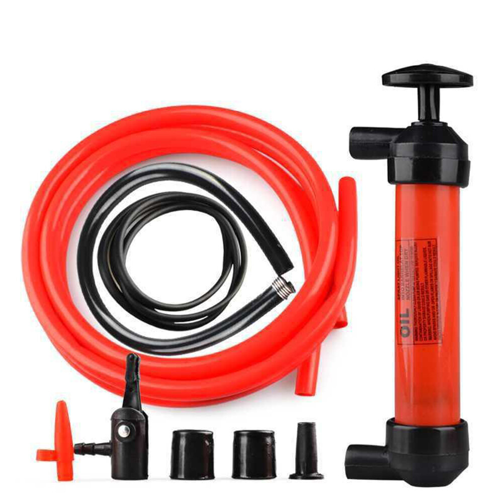 Multi-Use Liquid Transfer Siphon Hand Pump For Fuel Diesel Oil Kerosene Water