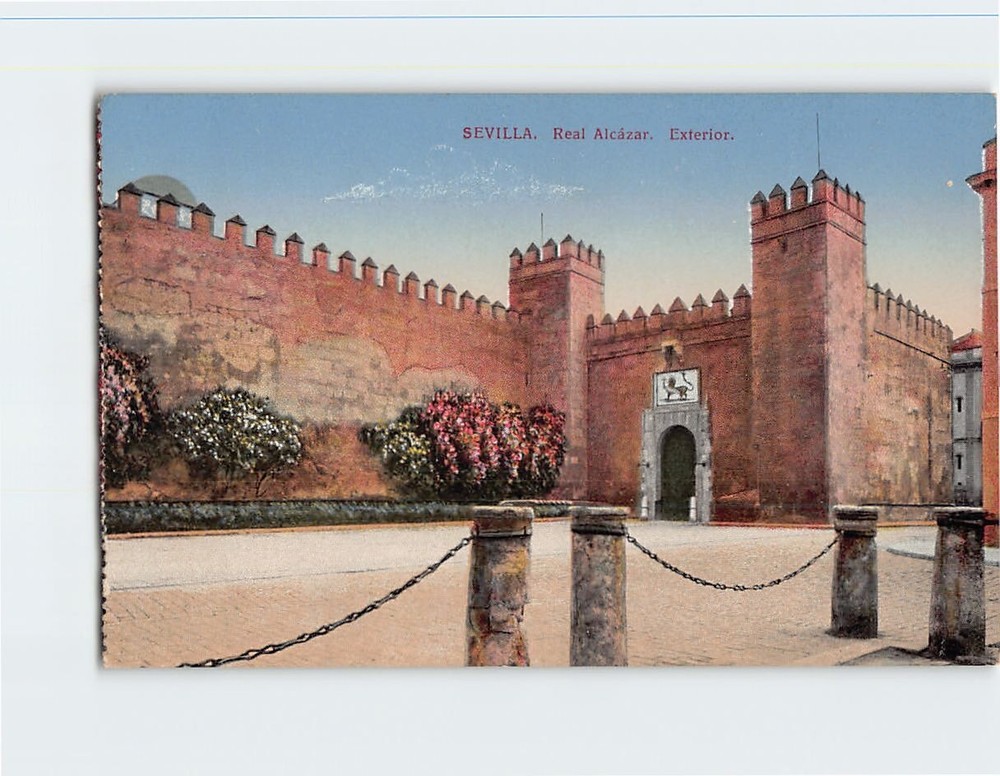 Postcard Real Alcazar Sevilla Spain