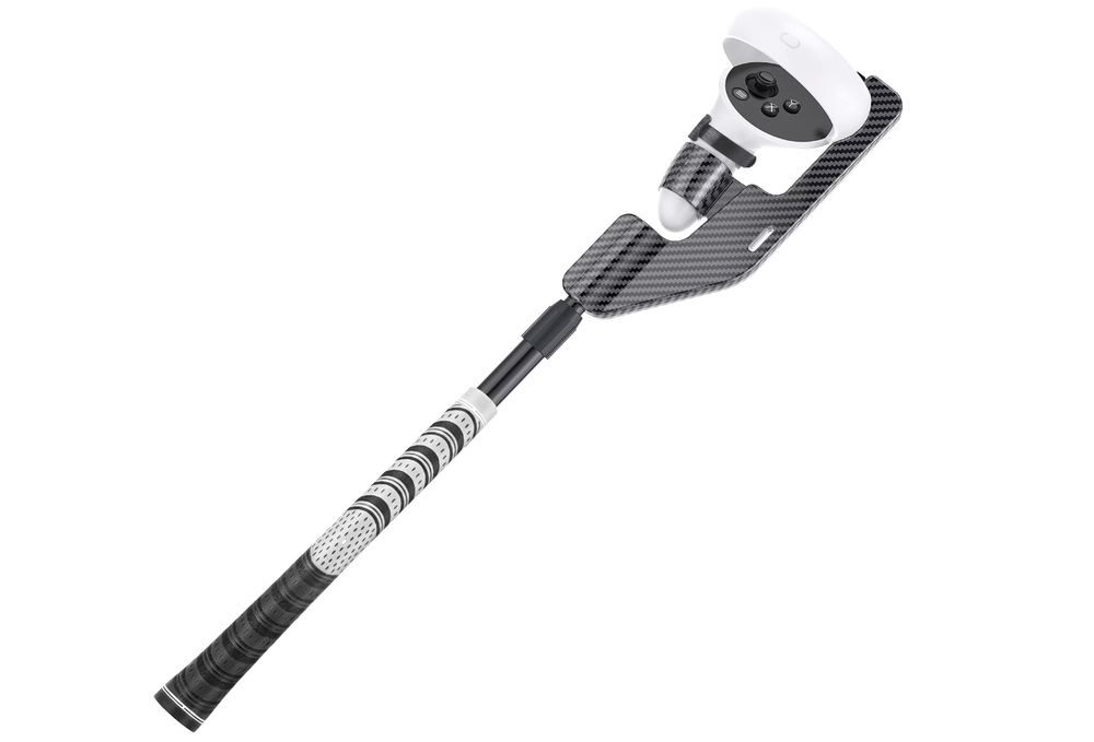 灰 VR Golf Club Handle Accessories Compatible with Meta/Oculus Quest 2