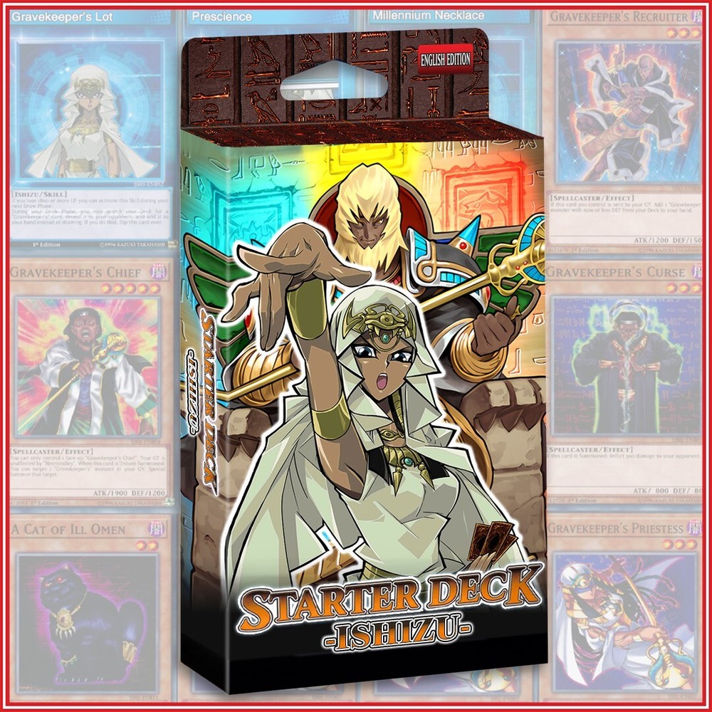 STARTER DECK ISHIZU 50 | Gravekeeper's Recruiter Oracle Necrovalley YuGiOh🔥