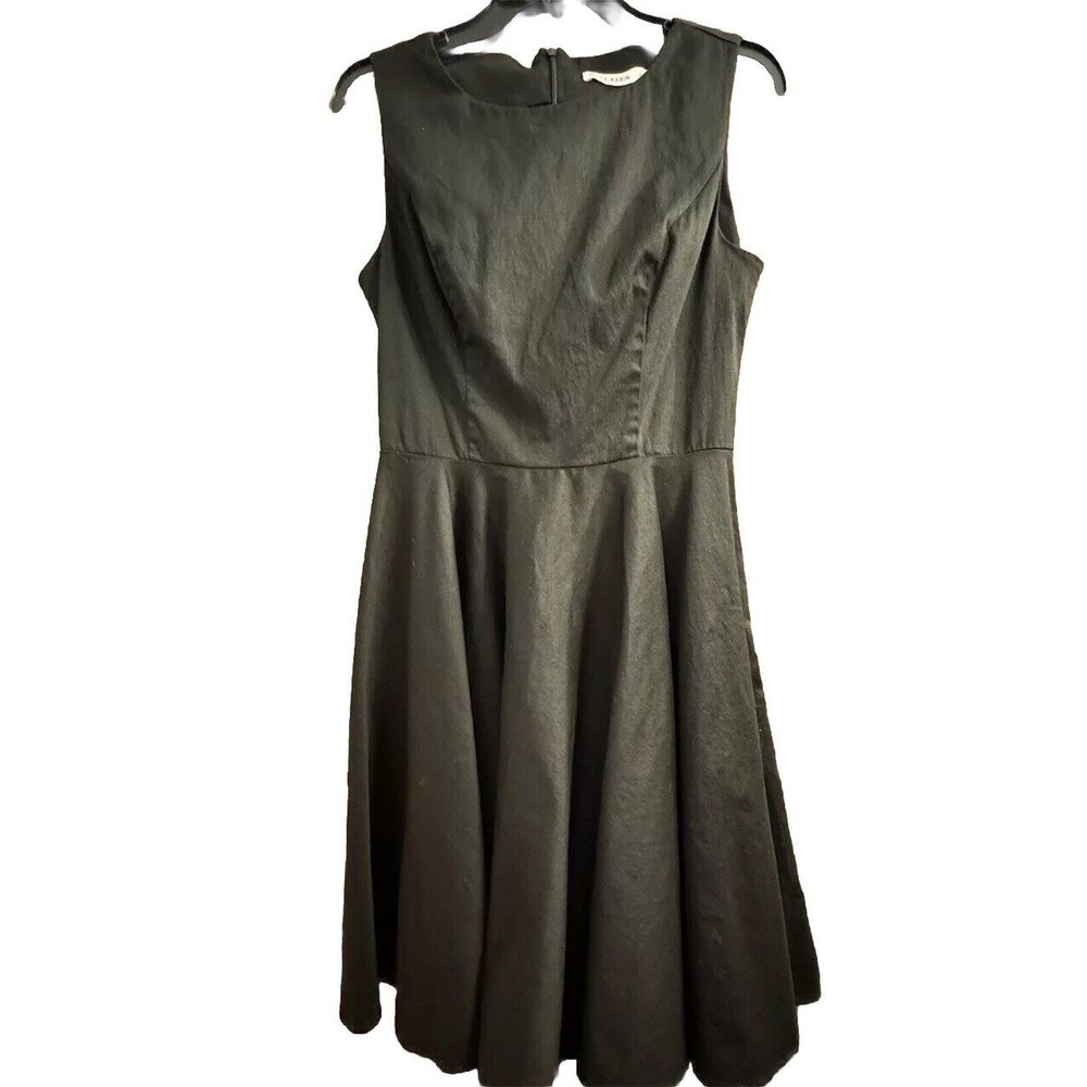 Rockabilly Dress Womens Medium Black Swing Dress 50s Pinup Style Grace Karin