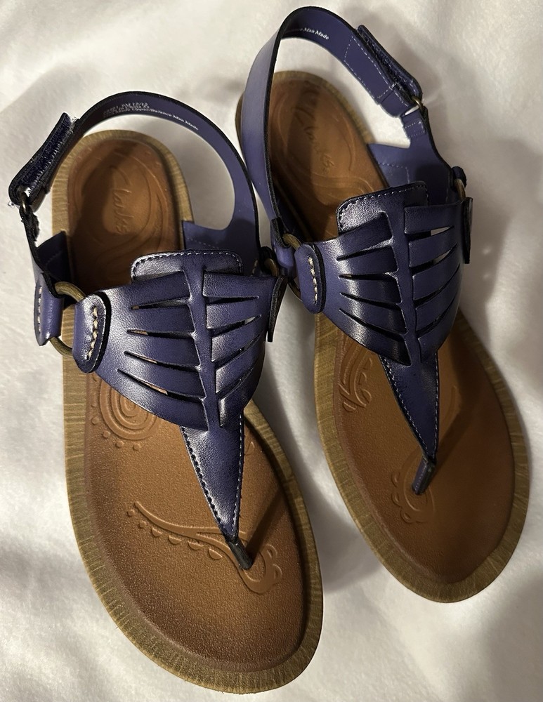 Clark’s Millie Flare Purple Sandal (Size 9M)