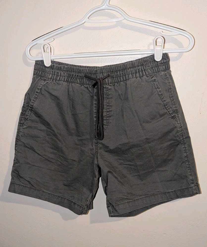 Aeropostale Mens Gray Chino Drawstring  Shorts  Size XS