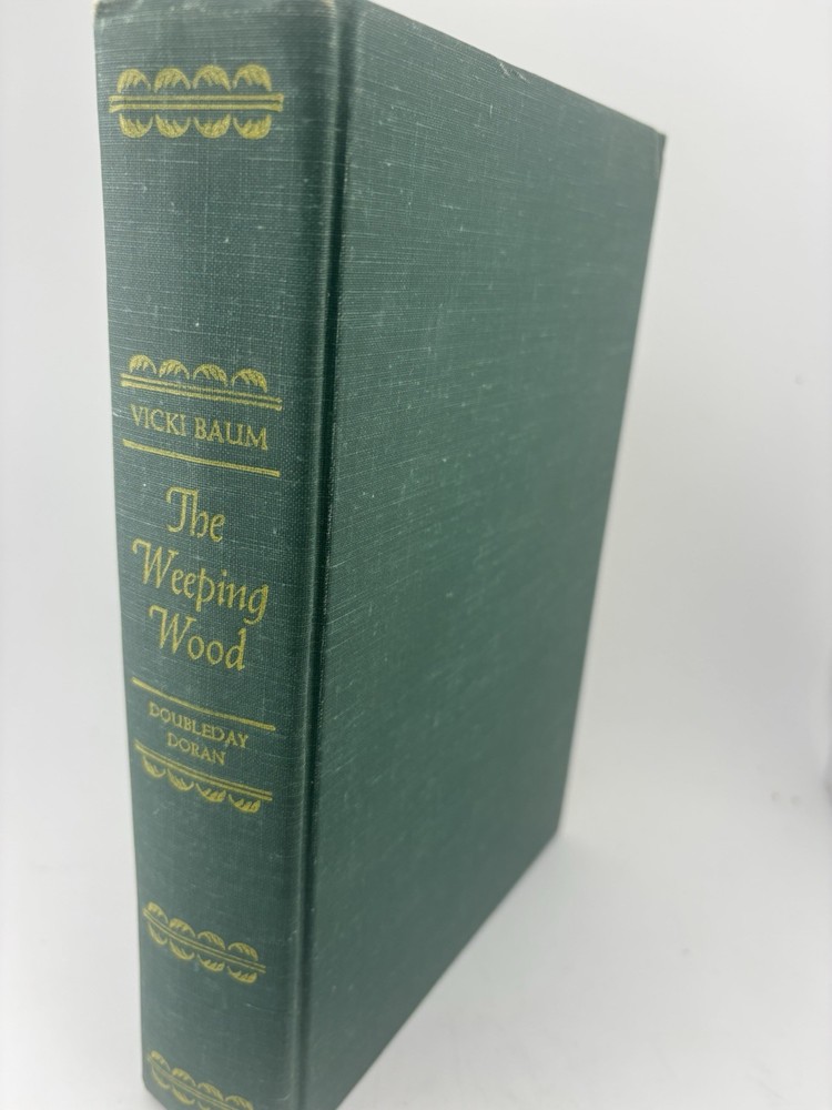 The Weeping Wood Vicki Baum Story of Rubber 1943 HC Printed During Wartime