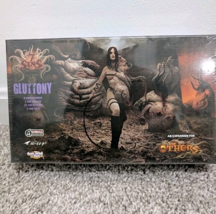 CMON The Others 7 Sins Gluttony Expansion Board Game Sealed New