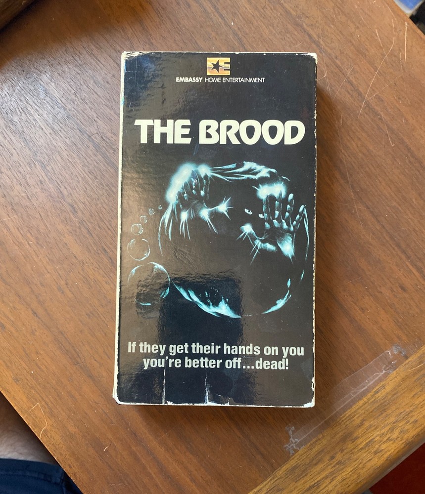 The Brood VHS David Cronenberg cult classic 1979 Embassy horror tested