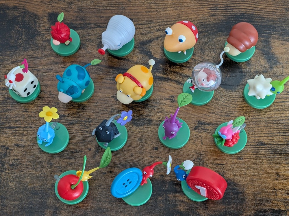 PIKMIN Choco Egg Complete Set of 16 Nintendo Furuta Mini Figures Japan