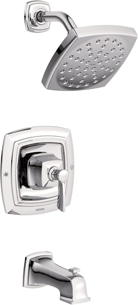 Moen Conway 82922 Chrome Tub Shower Trim Set with Posi-Temp Valve