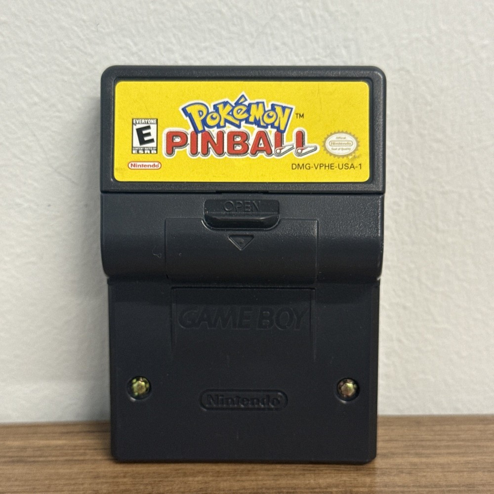 Pokémon Pinball (Nintendo Game Boy Color, 1999) (Tested/Working)