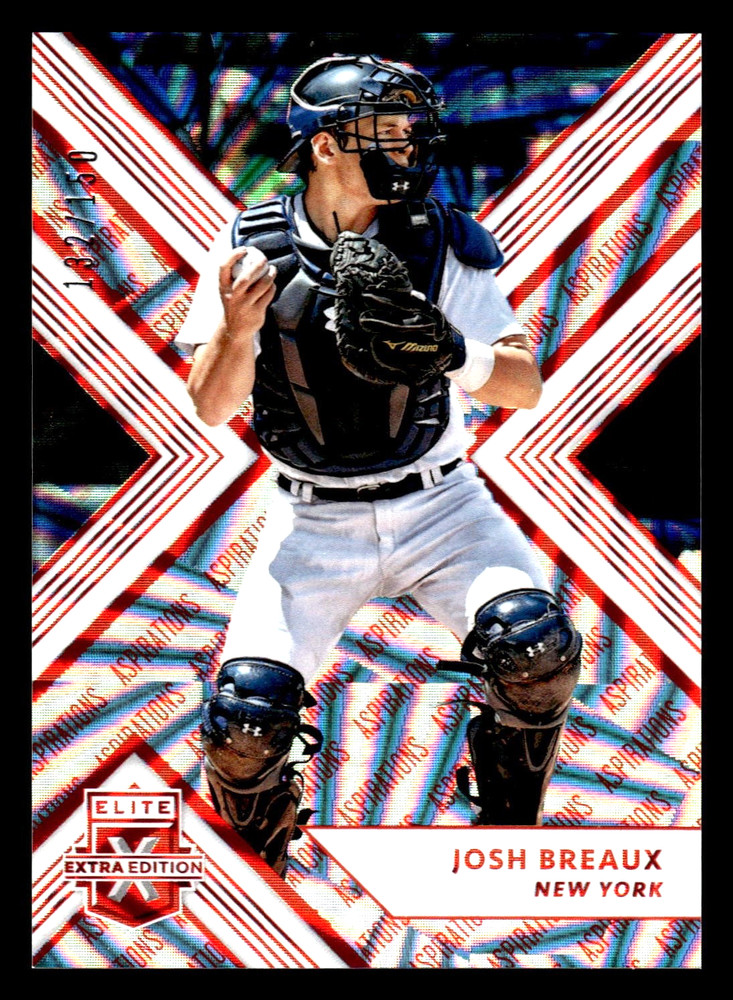 2018 Panini Elite Extra Edition Josh Breaux Aspirations Red #60 -/150