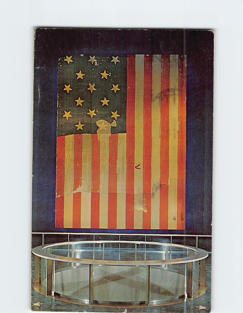 Postcard Original Star-Spangled Banner Museum of History Washington DC USA