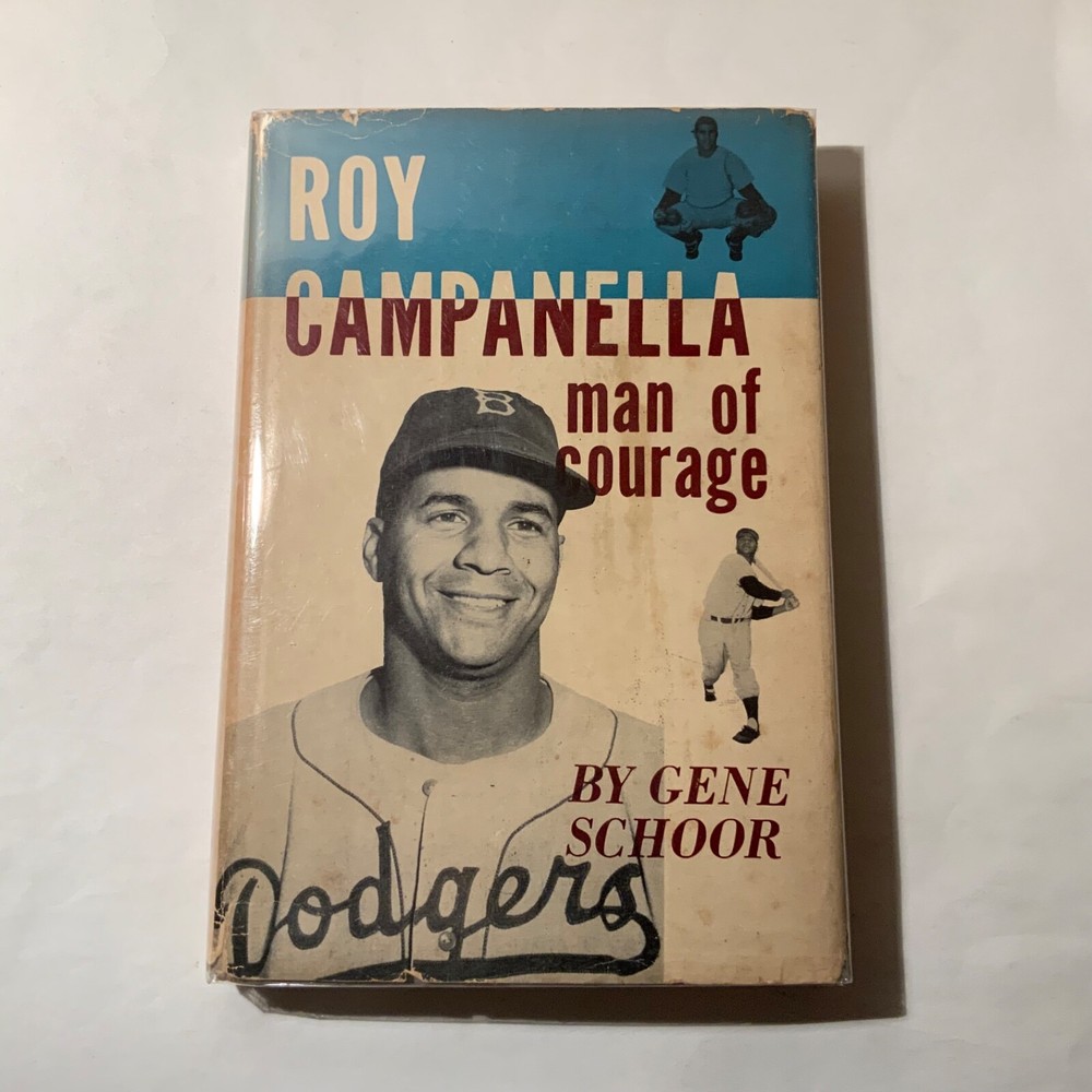 Roy Campanella Man Of Courage by Gene Schoor 1959 Putnam, 1st edition VG / VG