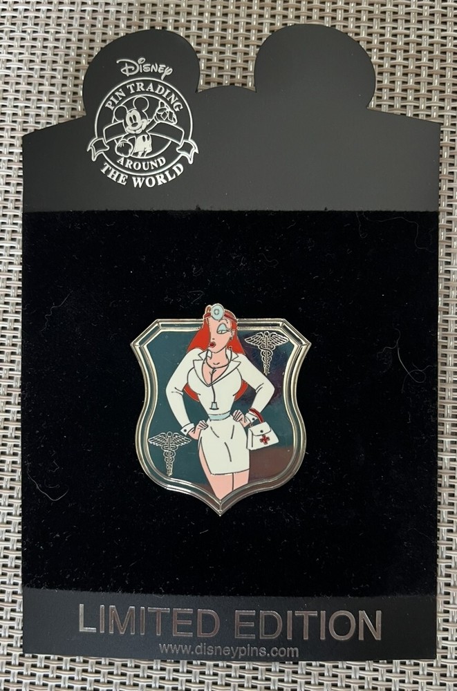 Disney Jessica Rabbit Doctor LE 250 Pin Labor Day Series Limited Edition