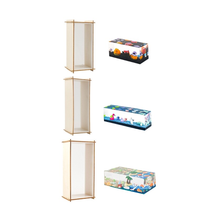 DIY Mold Easy to Use Silicone Resin Casting Molds Bookshelf Ornament Mold
