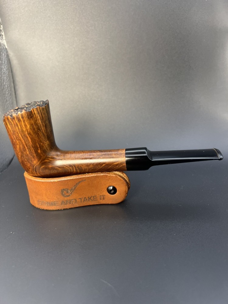 Laughing Moon Robert Vacher Oversized Straight Grain Tobacco Pipe