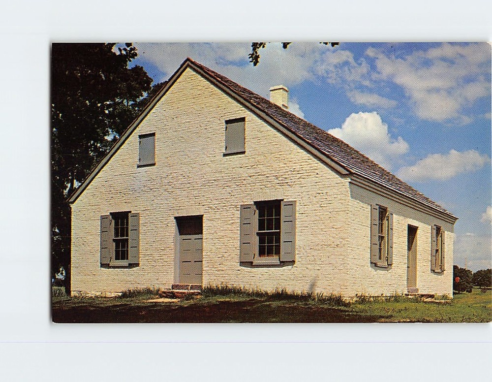 Postcard Dunkard Church Antietam Battlefield Sharpsburg Maryland USA