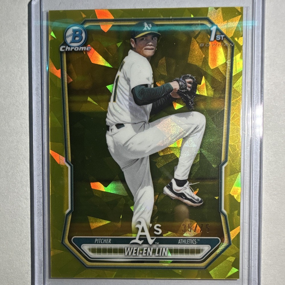 Topps 2026 Bowman Sapphire Wei-En Lin Athletics 1st Bowman /75 BCP-125