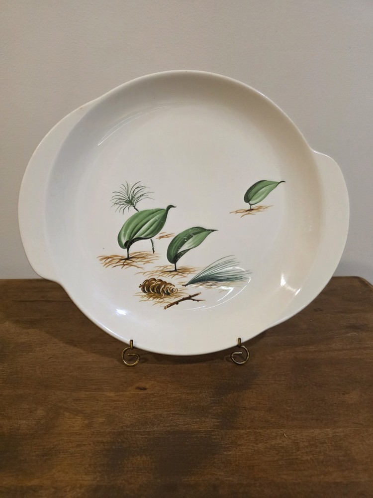 WS George Half Century Forest Floor Spring Serving Platter 1954 S0811