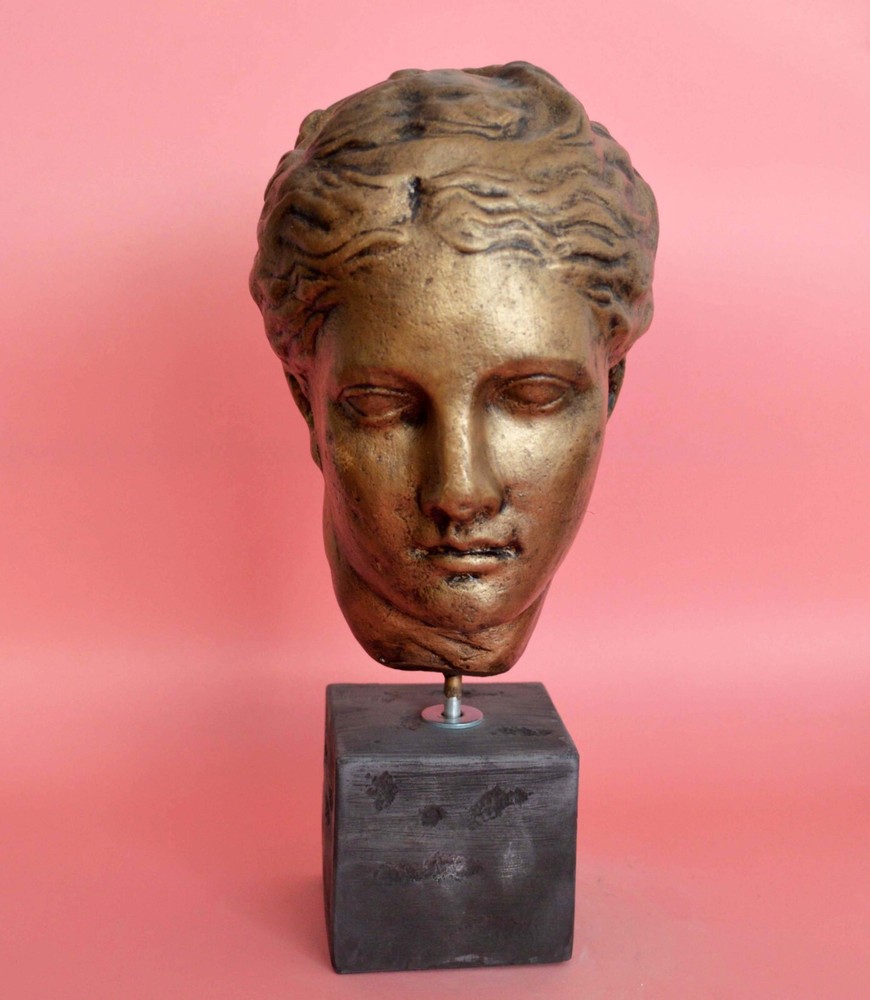 Hygieia Head bust - Goddess of Health Healing Weelbeing - Daughter of God Apollo