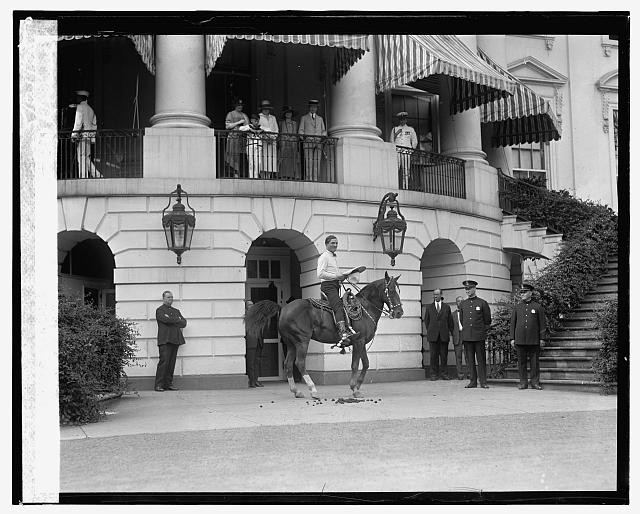 Tom Mix at White House,5/21/25,Washington,DC,District of Columbia,May 1925