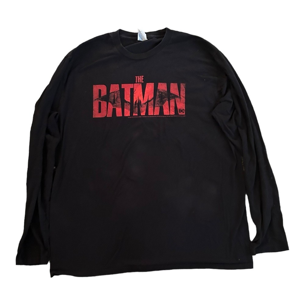 The Batman Movie 2022 Black T-Shirt Size XL