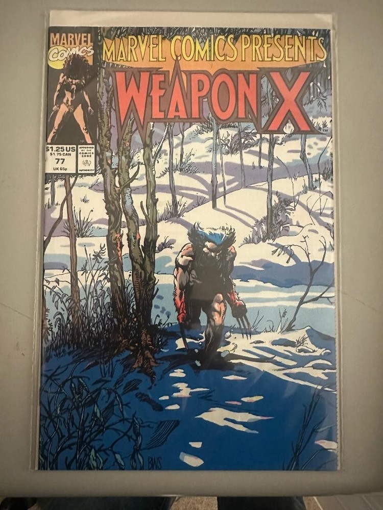 Marvel Comics Presents #77 Weapon X Wolverine Marvel Comics