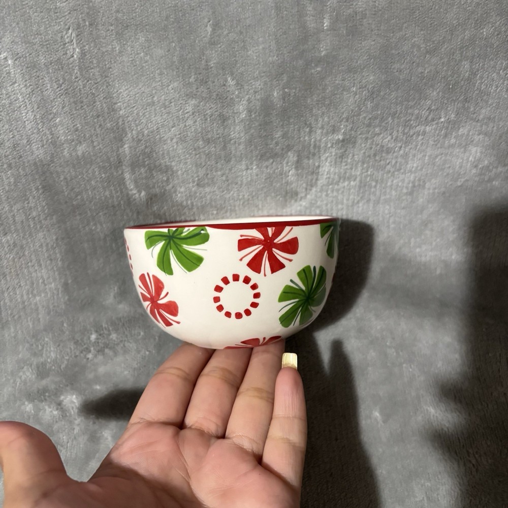 Pier 1 Imports Christmas candy Bowl