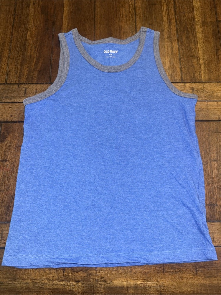 Old Navy Boys Blue Tank Top Medium 8