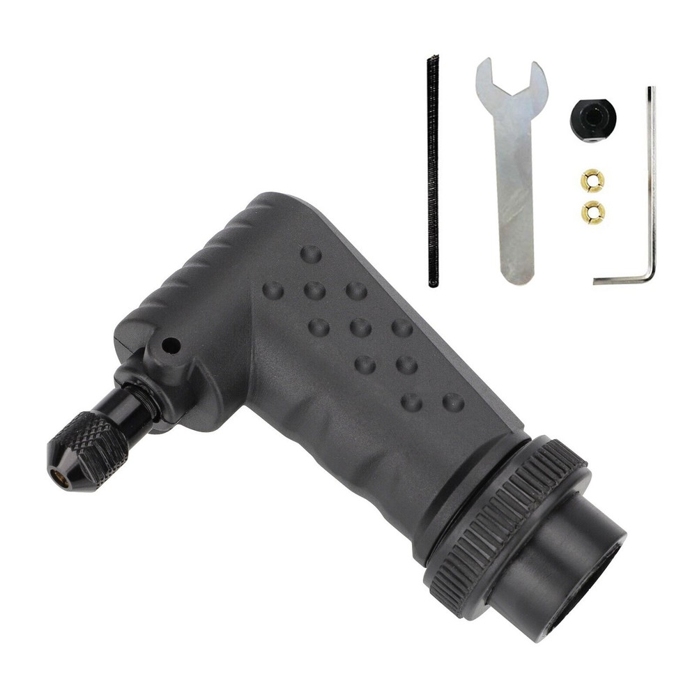 Right Angle Converter Adapter Kit Rotary Tool Attachment For Dremel Accessory