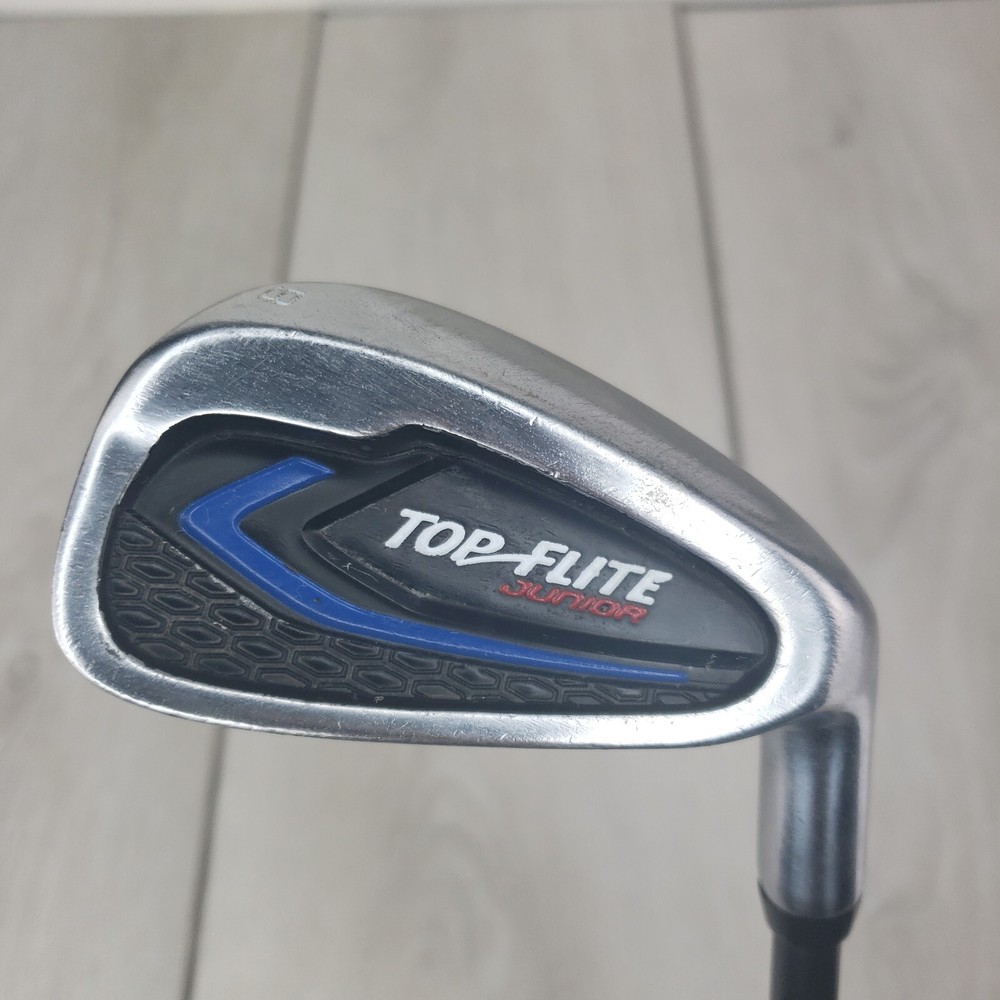 junior top flite golf 9 iron club rh flex graphite shaft youth kids single