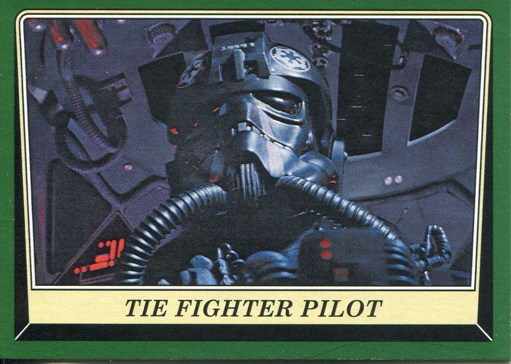 Star Wars Rogue One Mission Briefing Green Base Card #81 TIE Fighter Pilot
