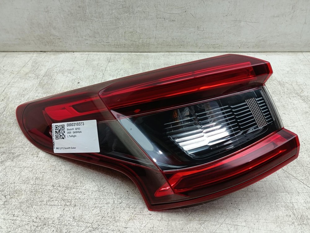 Nissan Qashqai Left Outer Taillight 26555HV00A J11 2017-2021