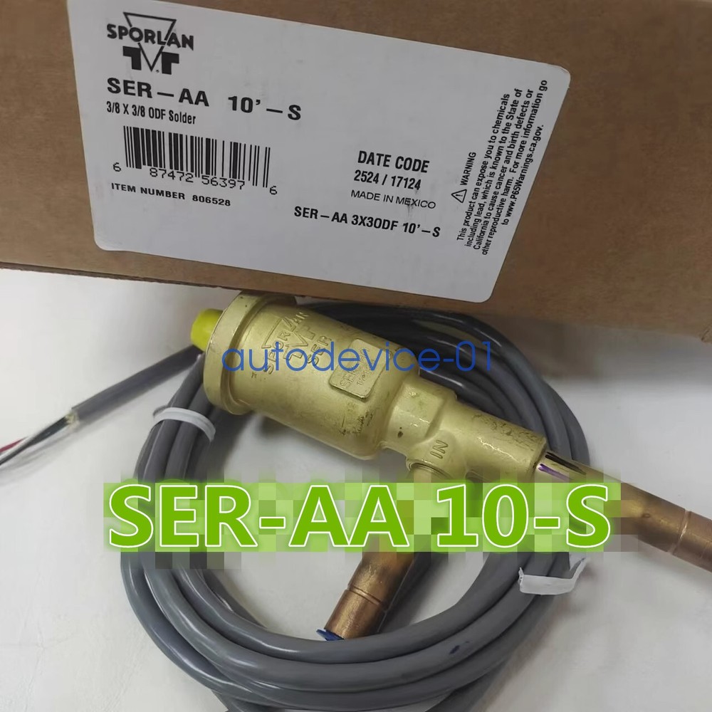1pcs NEW SPORLAN Electronic Expansion Valve SER-AA 10-S 3/8*3/8 DHL/FedEx