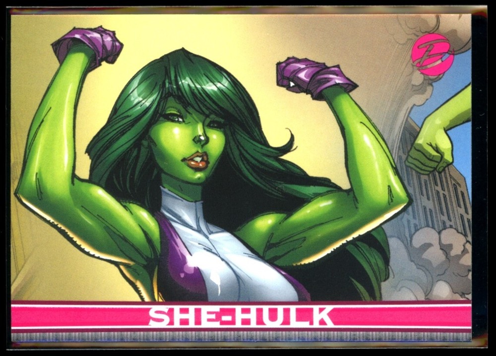 SHE-HULK 2011 Rittenhouse Marvel Dangerous Divas #17 *Quantity*