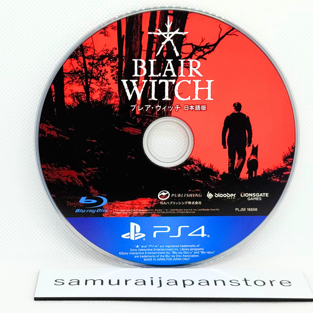 Blair Witch Japanese ver PlayStation4 PS4 Survival Horror Game Tested Disc Only