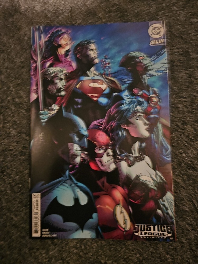 Justice League Unlimited #1 Cover B Jim Lee Card Stock Variant NM