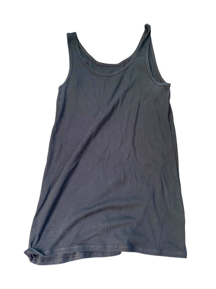 a.n.a A New Approach Black Tank Top Women's XL Sleeveless Scoop Neck Stretch Cas