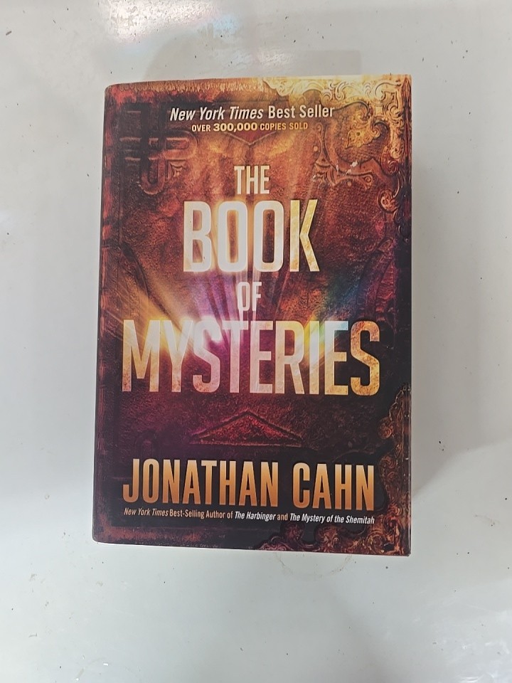 Book of Mysteries by Jonathan Cahn (2016, Hardcover)