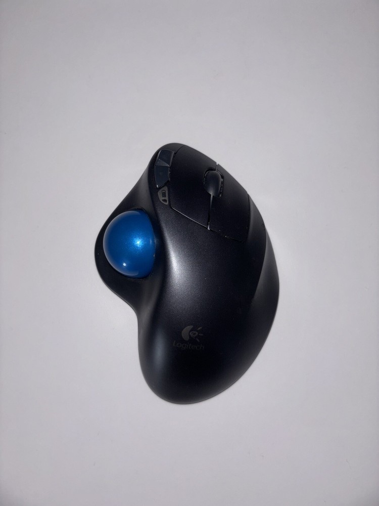 Logitech M570 Wireless Ergonomic Trackball Mouse Model T-R0001 No Dongle Required for Comfortable and Efficient Navigation