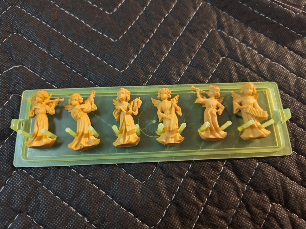 6 Christmas Musician Angels 1.5 